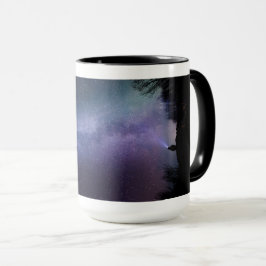 Ethereal Lila Rauchkunst Tasse