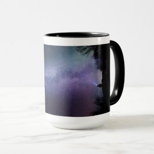 Ethereal Lila Rauchkunst Tasse