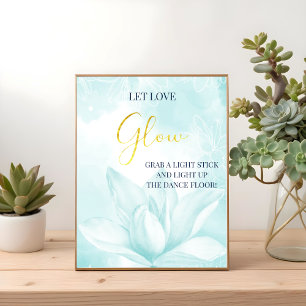 Ethereal Magnolia Blume, Hochzeitsglanz Poster