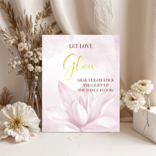 Ethereal Magnolia Blume, Hochzeitsglanz Poster