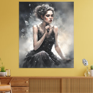 Ethereal Melody Canvas Print Leinwanddruck