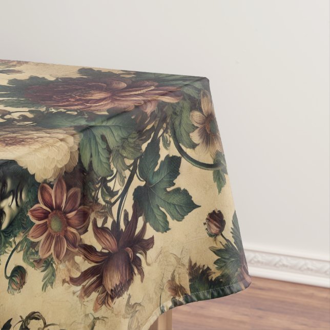 Ethereal Menace - Gothic Large Pattern Tischdecke (Beispiel)