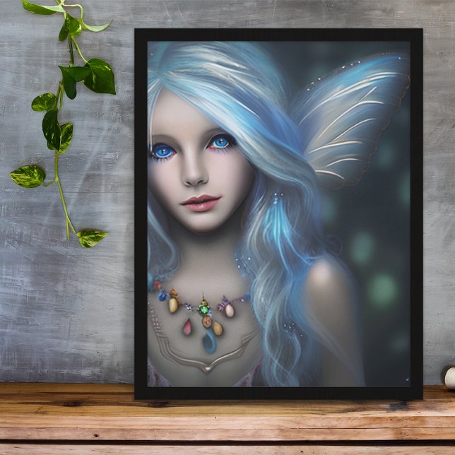 Ethereal Mystical Fairy Girl Fotodruck (Von Creator hochgeladen)