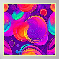 Ethereal Neon: Abstrakte Träume