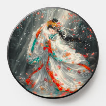 Ethereal Prinzessin in einem Fantasy-Garten
