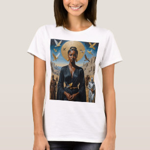 Ethereal Queen Divine Fantasy Art T-Shirt
