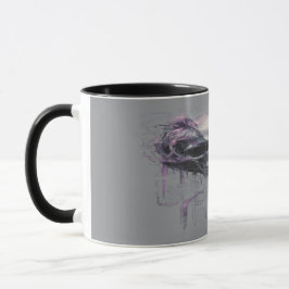 Ethereal Skull Abstract Grunge Dark Art Tasse