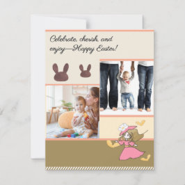 Ethereal Spring: The Easter Godフラットシーズンカード Feiertagskarte