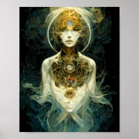 Ethereal Sprite 3 Fantasy Art Poster