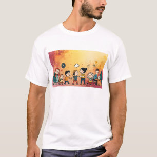 "Ethereal Sunset Gradient Tee   Abstrakte Traumlan