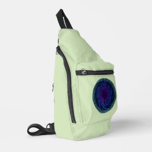 Ethereal Swirl Crossbody Bag