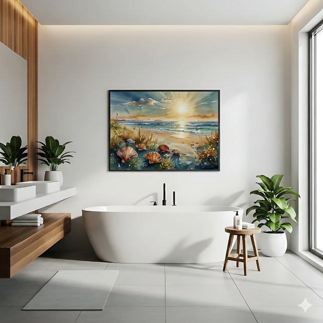 Ethereal Underwater Scene Poster (Von Creator hochgeladen)