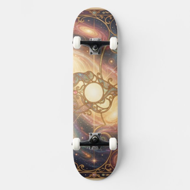Ethereal Vision – Beyond Reality17 Skateboard (Vorderseite)