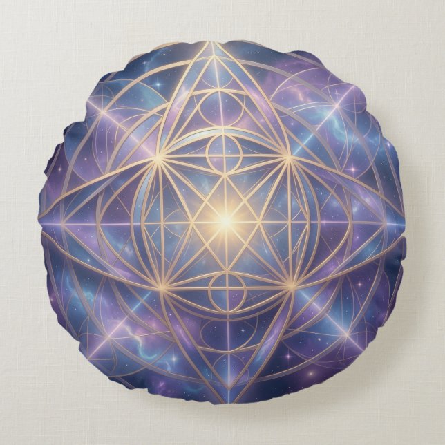 Ethereal Vision – Beyond Reality24 Rundes Kissen (Vorderseite)