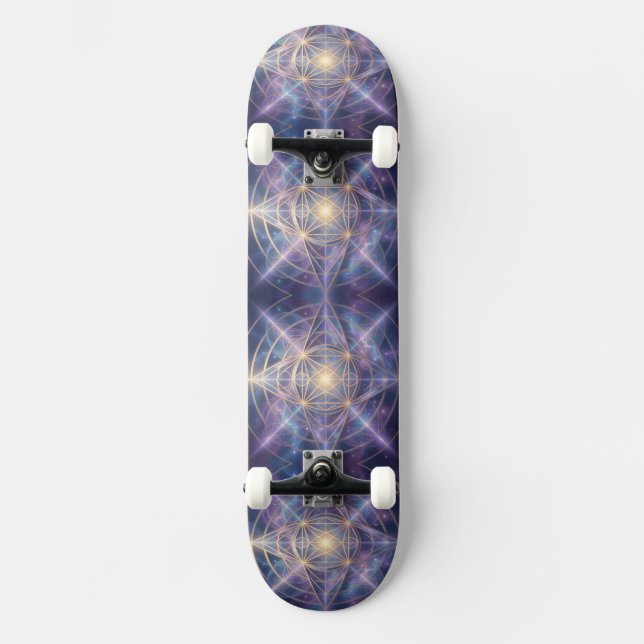 Ethereal Vision – Beyond Reality24 Skateboard (Vorderseite)