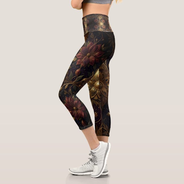 Ethereal Vision – Beyond Reality2 Capri Leggings (Links)