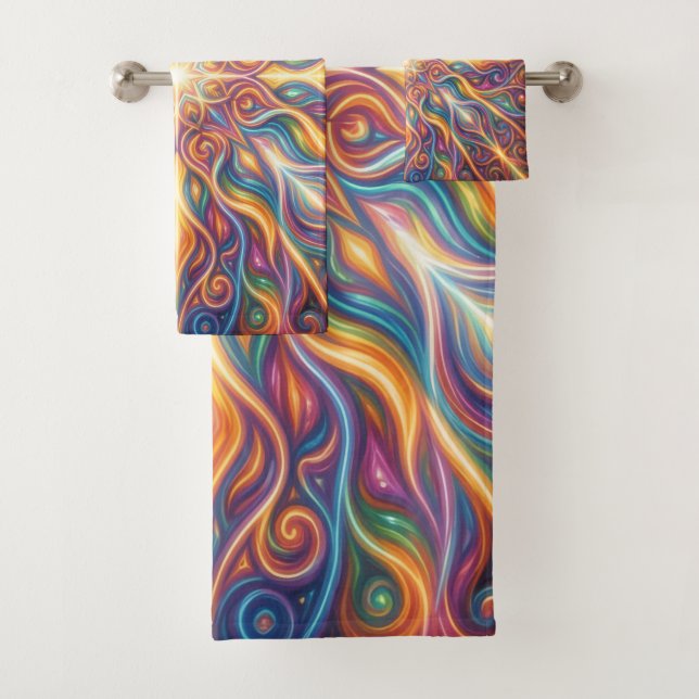 Ethereal Vision – Beyond Reality44 Badhandtuch Set (Insitu)