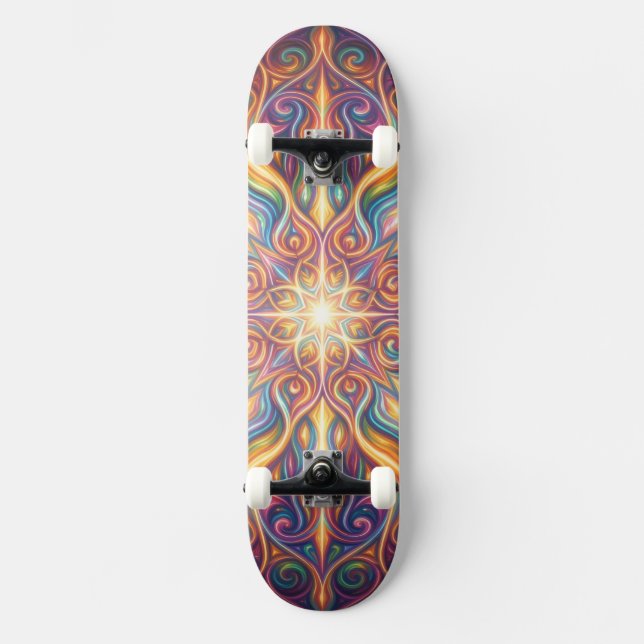 Ethereal Vision – Beyond Reality44 Skateboard (Vorderseite)