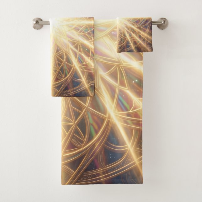 Ethereal Vision – Beyond Reality47 Badhandtuch Set (Insitu)
