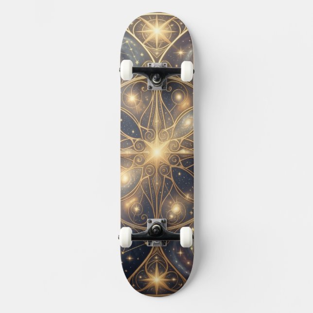 Ethereal Vision – Beyond Reality7 Skateboard (Vorderseite)