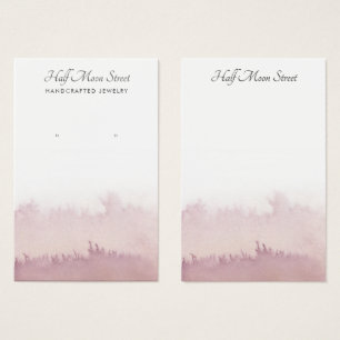 Ethereal Watercolor Earring Juwelier Display Card