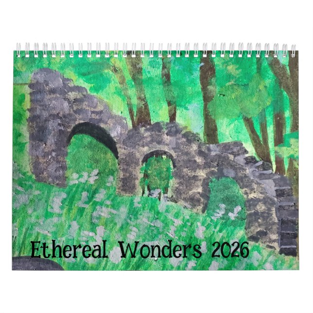 Ethereal Wonders 2026 Kalender (Titelbild)