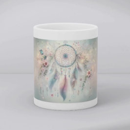Etherealer Boho-Traumfänger Kaffeetasse