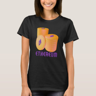 Ethereum Blockchain ETH Kryptowährung Dezentralize T-Shirt