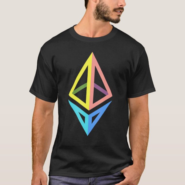 Ethereum Eth Diamond T-Shirt (Vorderseite)