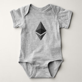Ethereum ETH Logo | Baby Bodysuit Strampler