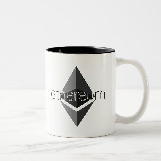 Ethereum Kaffee-Tassen, BierSteins Zweifarbige Tasse (Rechts)