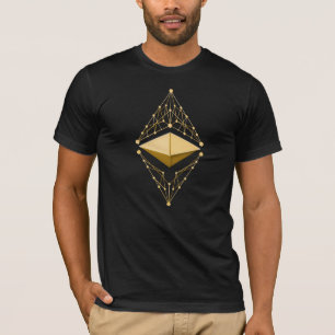 Ethereum klassisches Gold (kein Text) T-Shirt