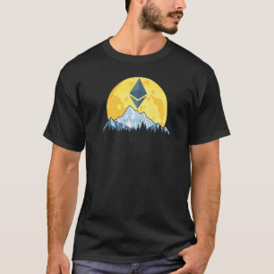 Ethereum Krypto Giant Moon Coin Eth Kryptowährung T-Shirt