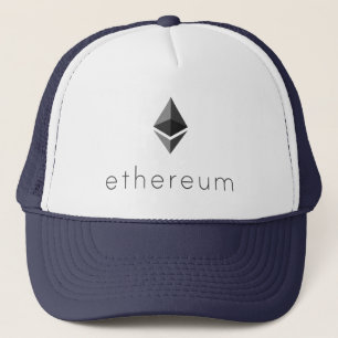 Ethereum Logo-Fernlastfahrer-Hut Truckerkappe