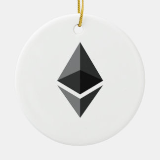 Ethereum runde hängende Verzierung Keramik Ornament