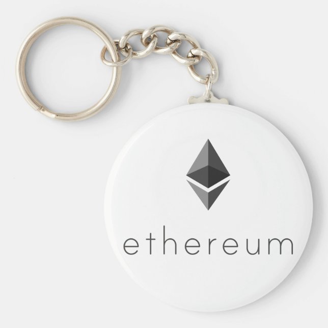 Ethereum-Schlüsselanhänger mit Name Schlüsselanhänger (Vorne)