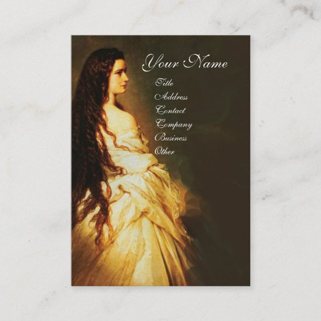 ETHERNAL BEAUTY Hair Salon Day Wellness-Center, Ma Visitenkarte (Vorderseite)