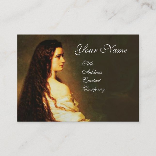 ETHERNAL BEAUTY Hair Salon Day Wellness-Center, Ma Visitenkarte (Vorderseite)