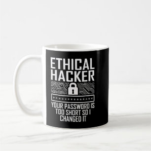 Ethical Hacker Changed Cybersecurity IT Pen Tester Kaffeetasse