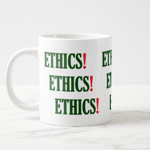 "Ethik! Ethik! Ethik!" Jumbo-Tasse