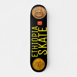 ETHIOPIA SKATE Skateboard, 7¾ Zoll Deck Skateboard