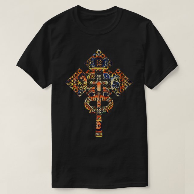 Ethiopian Christian art Christ in Glory Ethiopian  T-Shirt (Design vorne)