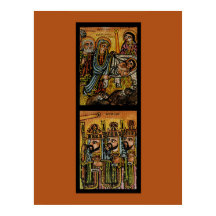 Ethiopian Nativity Icon