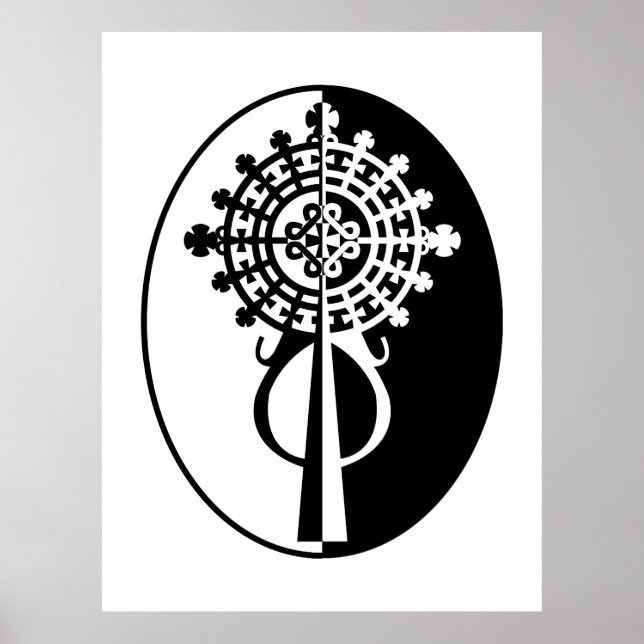 Ethiopian Processional Cross-II Poster (Vorne)