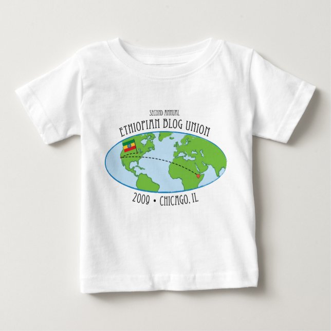 EthiopianBlogUnion09 Baby T-shirt (Vorderseite)