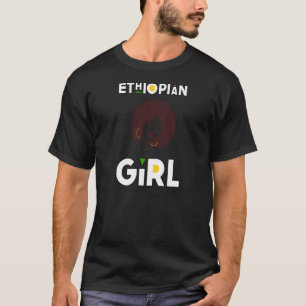 Ethiopischer Girl Äthiopischer Diva Afrikanischer T-Shirt