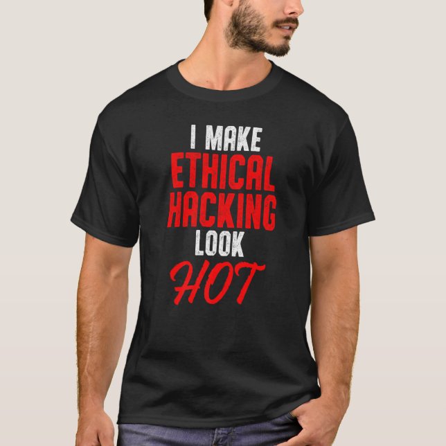 Ethischer Hacker Cybersecurity It Pen Tester 27 T-Shirt (Vorderseite)
