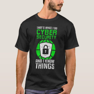 Ethischer Hacker Network Security Specialist & Cyb T-Shirt