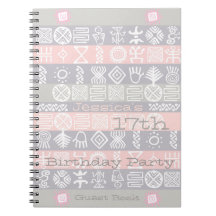 Ethnic 17. Geburtstagsparty Gästebuch