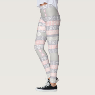 Ethnic African Boho Chic Design Leggings